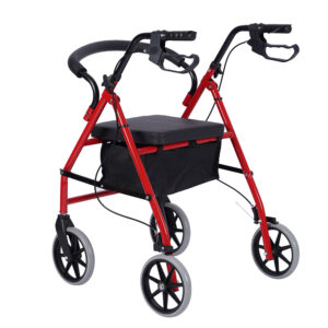 FWTW7204 – Aluminium Rollator Walker with Dual Armrests & Seat